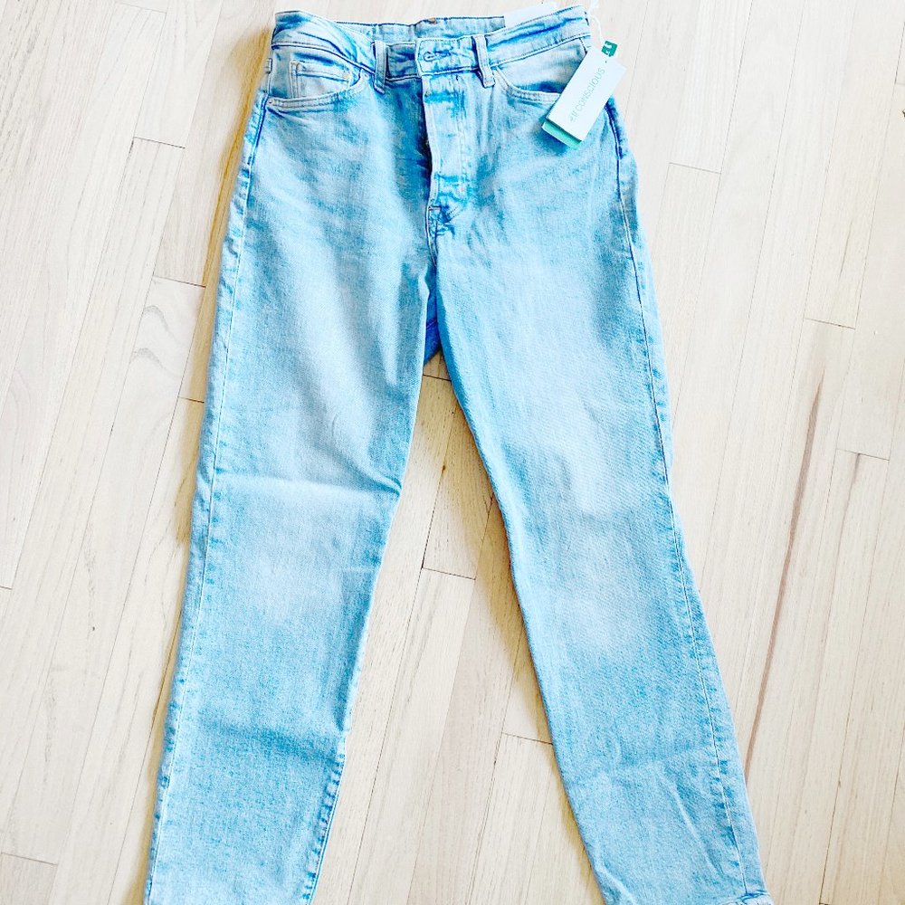 H&M Conscious Straight Leg Jeans NEW WITH TAGS - Size 4